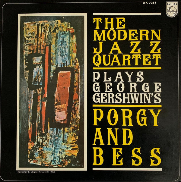 The Modern Jazz Quartet : The Modern Jazz Quartet Plays George Gershwin's Porgy & Bess (LP, Album, Gat)