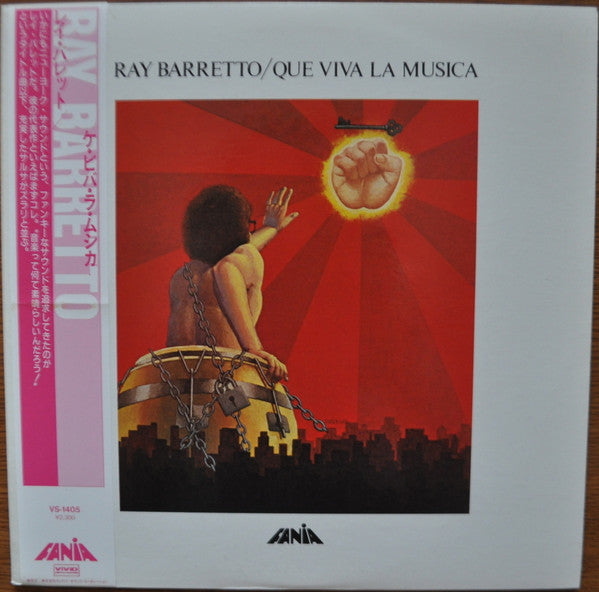 Ray Barretto : Que Viva La Musica (LP, Album, RE)