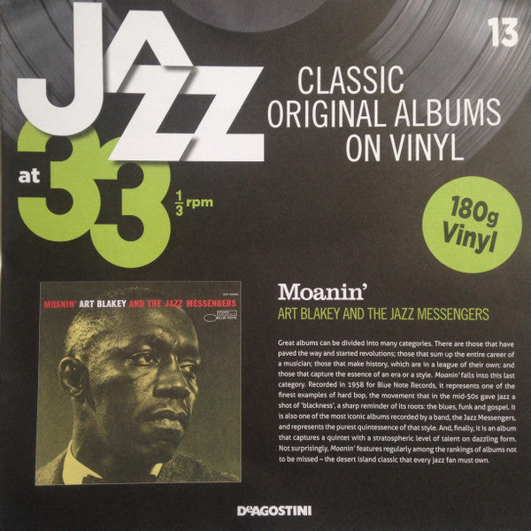 Art Blakey And The Jazz Messengers* : Moanin' (LP, Album, RE, 180)