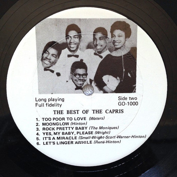 The Capris (2) : The Best Of The Capris (LP, Comp, Unofficial)