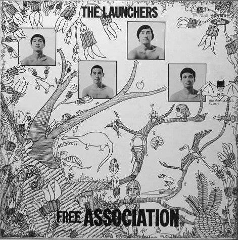 The Launchers* : Free Association (LP, Album, Red)