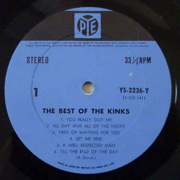 The Kinks : The Best Of (LP, Comp, Gat)