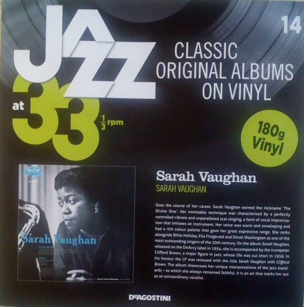 Sarah Vaughan : Sarah Vaughan (LP, Album, RE, 180)