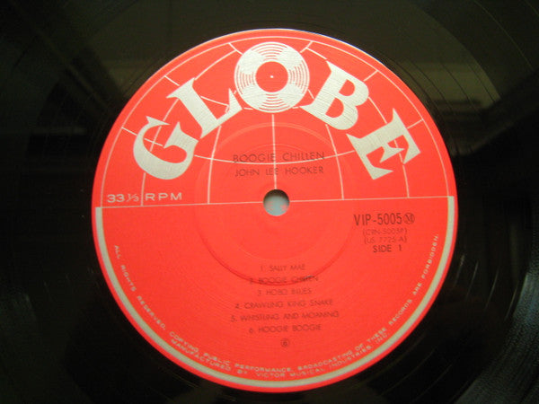 John Lee Hooker : Boogie Chillen (LP, Comp, Mono, RE)