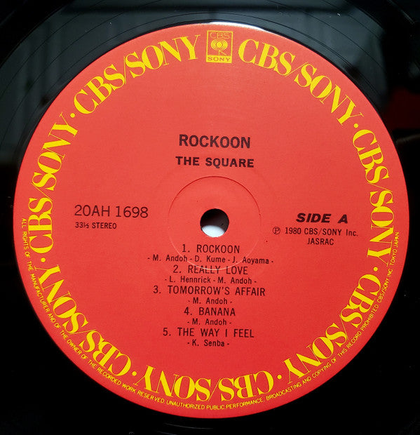 The Square* : Rockoon (LP, Album)