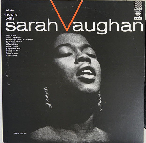 Sarah Vaughan : After Hours With Sarah Vaughan (LP, Album, Mono, RE)