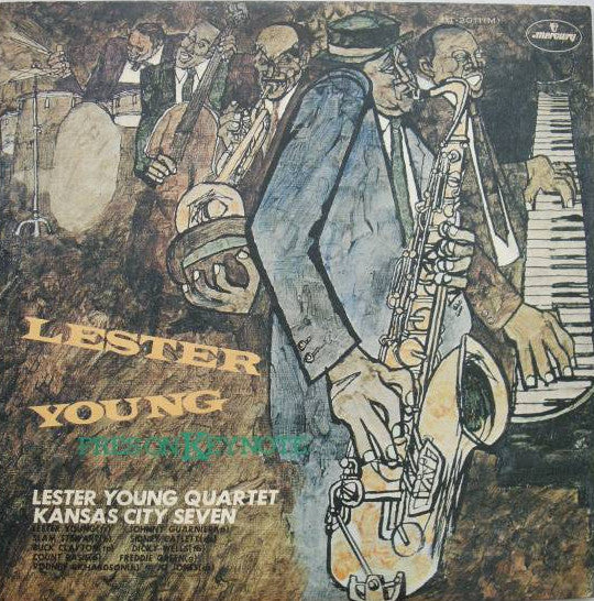Lester Young : Pres On Keynote (LP, Comp, Mono)
