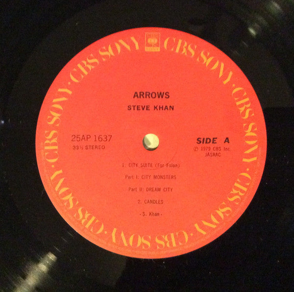 Steve Khan : Arrows (LP, Album)