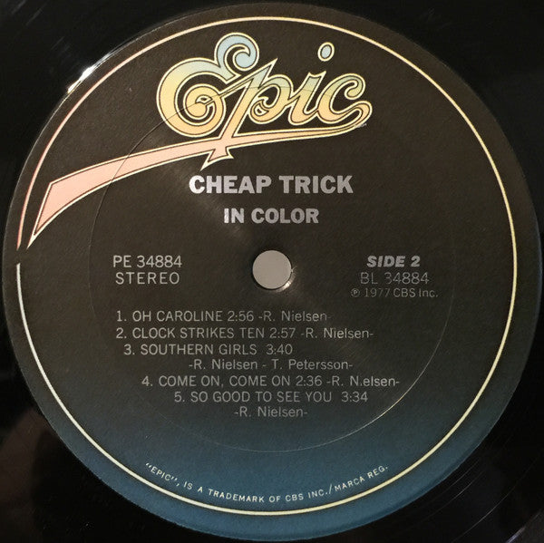 Cheap Trick : In Color (LP, Album, RE, Pit)