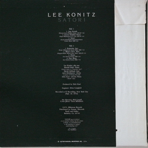 Lee Konitz : Satori (LP, Album)
