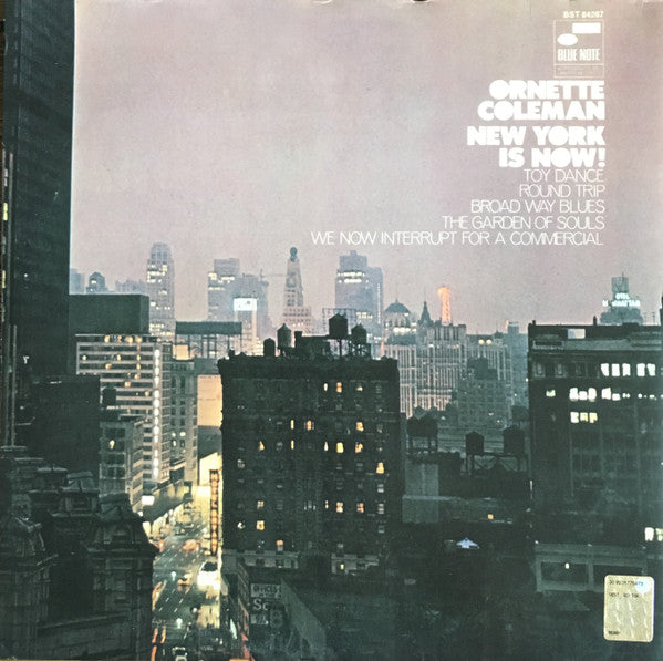 Ornette Coleman : New York Is Now! (LP, Album, RE, Gat)
