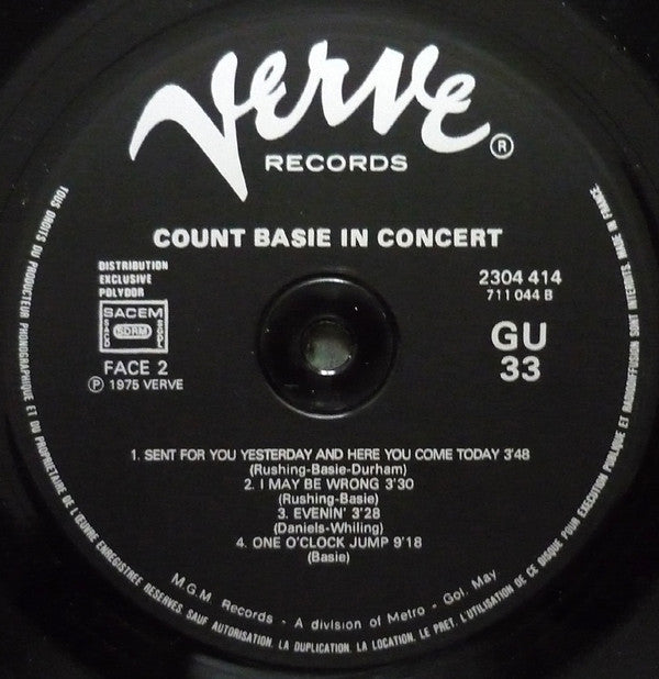 Count Basie : At Newport (LP, Album, RP)