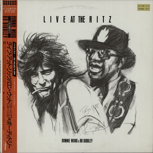 Ron Wood & Bo Diddley : Live At The Ritz (LP, Album)