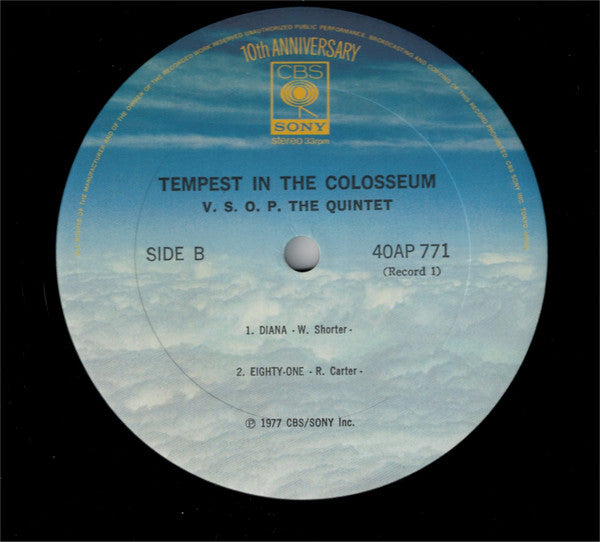 The V.S.O.P. Quintet : Tempest In The Colosseum (2xLP, Album)