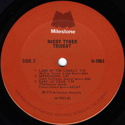 McCoy Tyner : Trident (LP, Album, San)