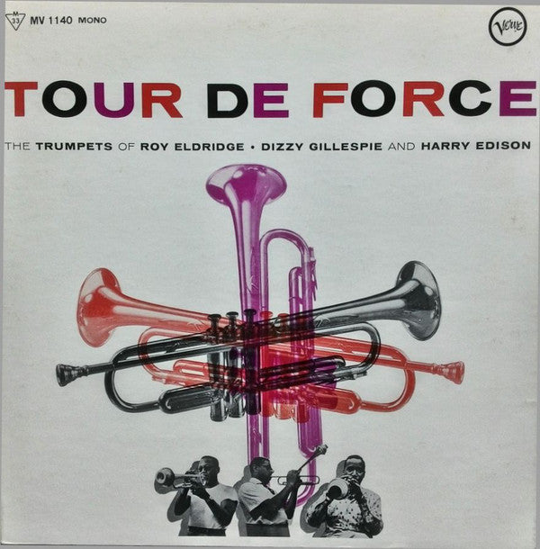 Roy Eldridge, Dizzy Gillespie, Harry Edison : Tour De Force (LP, Mono, Gat)