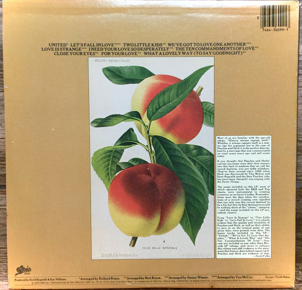Peaches & Herb : Greatest Hits (LP, Comp)