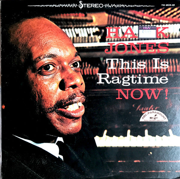 Hank Jones : This Is Ragtime Now (LP, Album, RE)