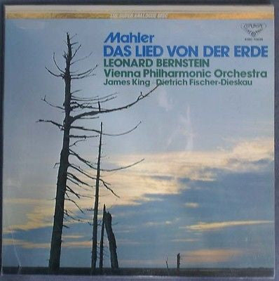 Mahler* - James King (3), Dietrich Fischer-Dieskau, The Vienna Philharmonic Orchestra*, Leonard Bernstein : Das Lied Von Der Erde (LP, Album, Gat)