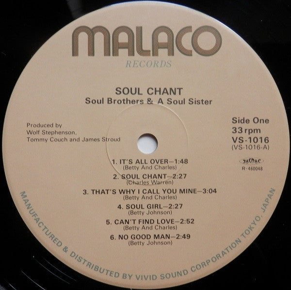 Various : Soul Chant (LP, Comp)