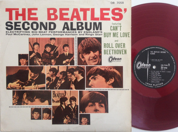 The Beatles : The Beatles' Second Album (LP, Album, Mono, Red)
