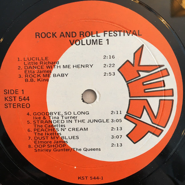 Various : Rock And Roll Festival Volume 1 (LP, Album, Comp)