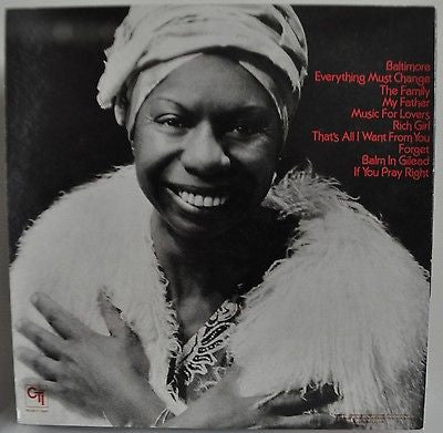 Nina Simone : Baltimore (LP, Album, Gat)