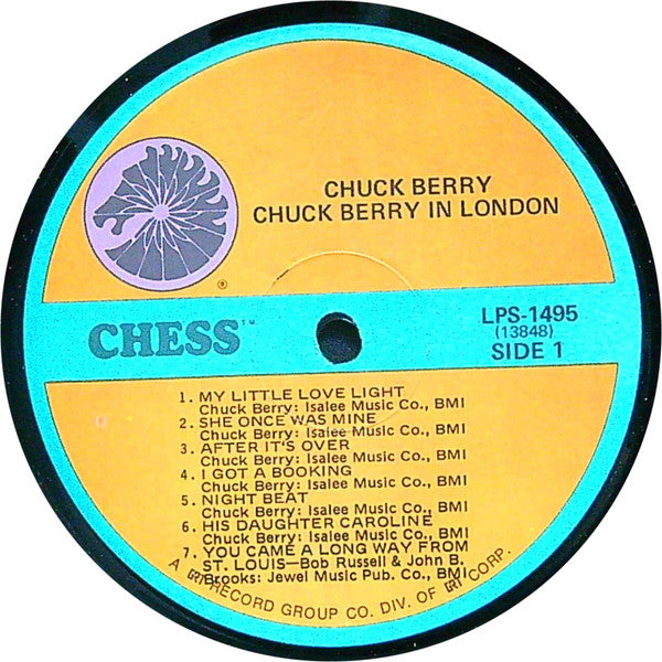 Chuck Berry : Chuck Berry In London (LP, RE)