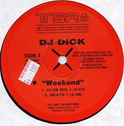 DJ Dick - Weekend (12"")