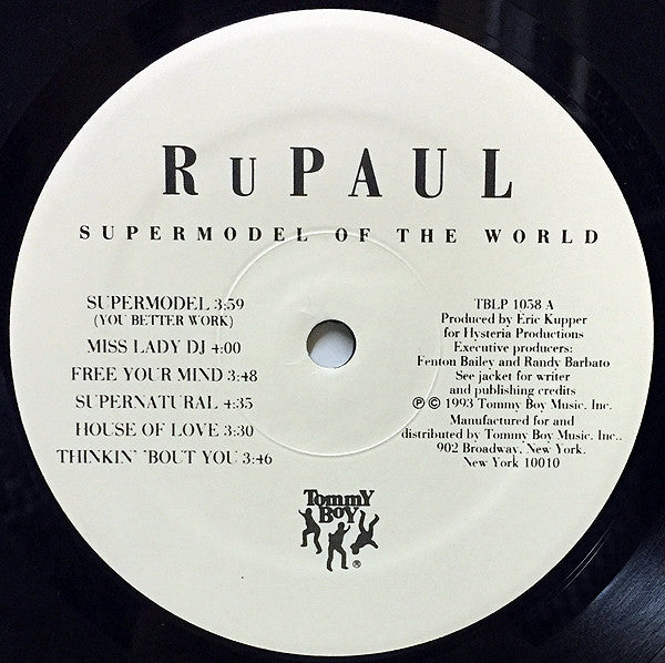 RuPaul - Supermodel Of The World (LP, Album)