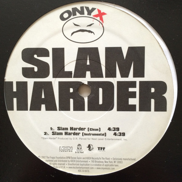 Onyx - Slam Harder (12"", Maxi)