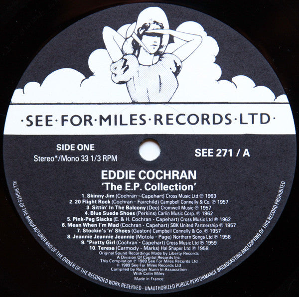 Eddie Cochran - The EP Collection (LP, Comp, Mono)