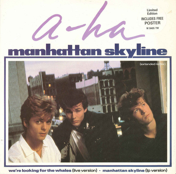 a-ha - Manhattan Skyline (12"", Ltd, Pos)