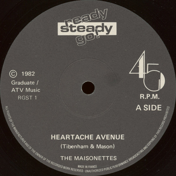 The Maisonettes - Heartache Avenue (12"", Single)