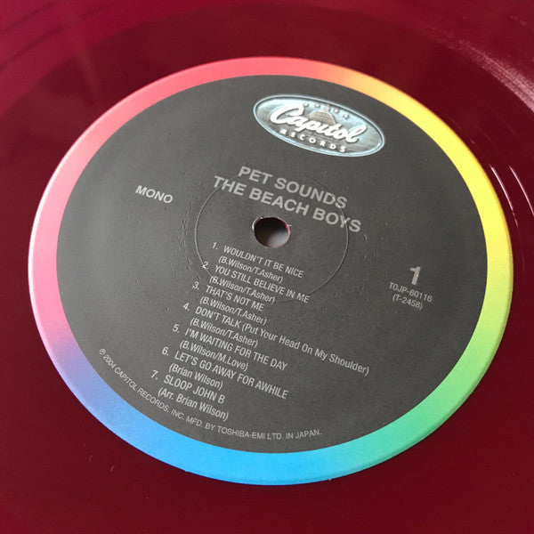 The Beach Boys - Pet Sounds (LP, Album, Mono, RE, Red)