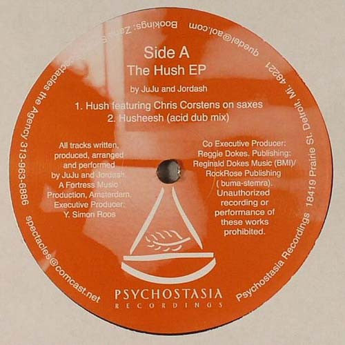 Juju And Jordash* - The Hush EP (12"", EP)