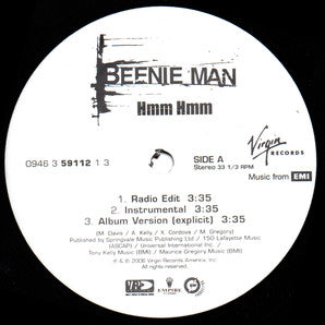 Beenie Man - Hmm Hmm (12"")