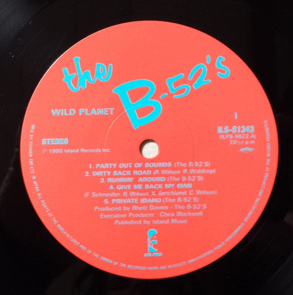 The B-52's - Wild Planet = 禁断の惑星 (LP, Album)