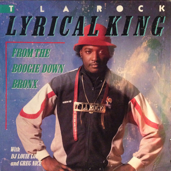 T La Rock - Lyrical King (From The Boogie Down Bronx) (LP, Album)