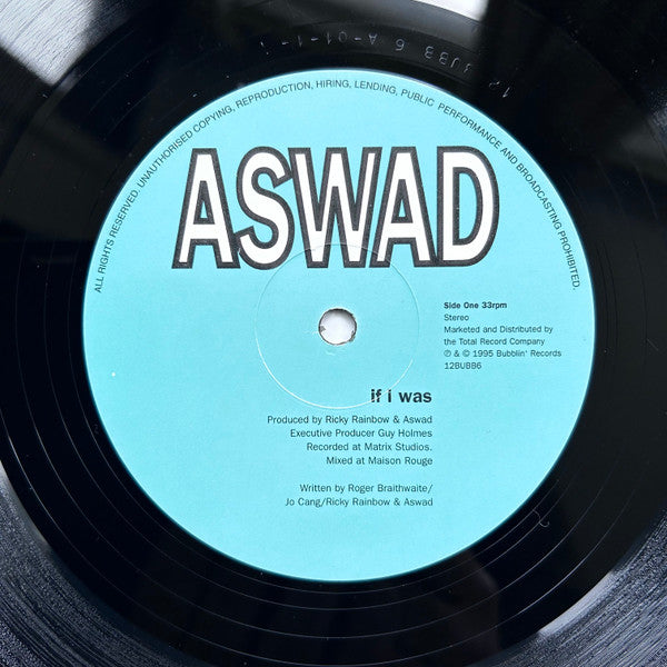 Aswad - If I Was (12"", Single)