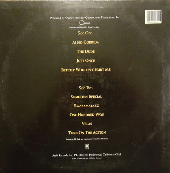 Quincy Jones - The Dude (LP, Album, Y -)