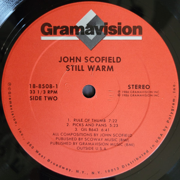 John Scofield - Still Warm (LP, Album, SRC)