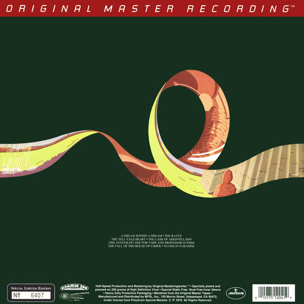 The Alan Parsons Project - Tales Of Mystery And Imagination(LP, Alb...