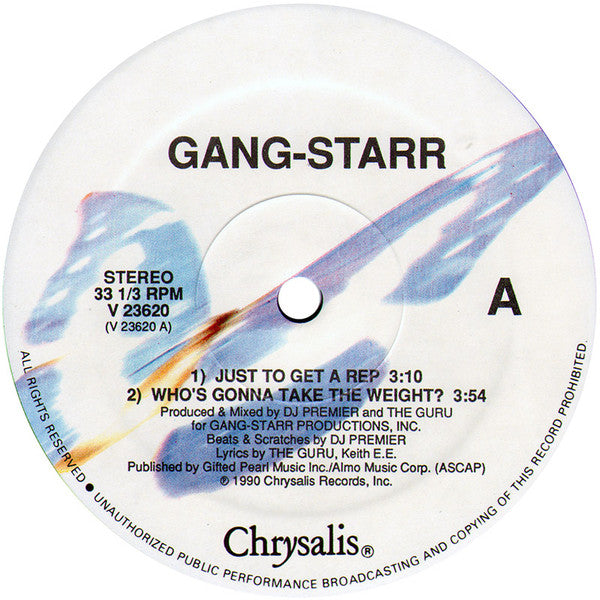 Gang Starr - Just To Get A Rep (12"")