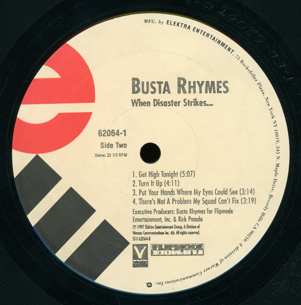 Busta Rhymes - When Disaster Strikes... (2xLP, Album)