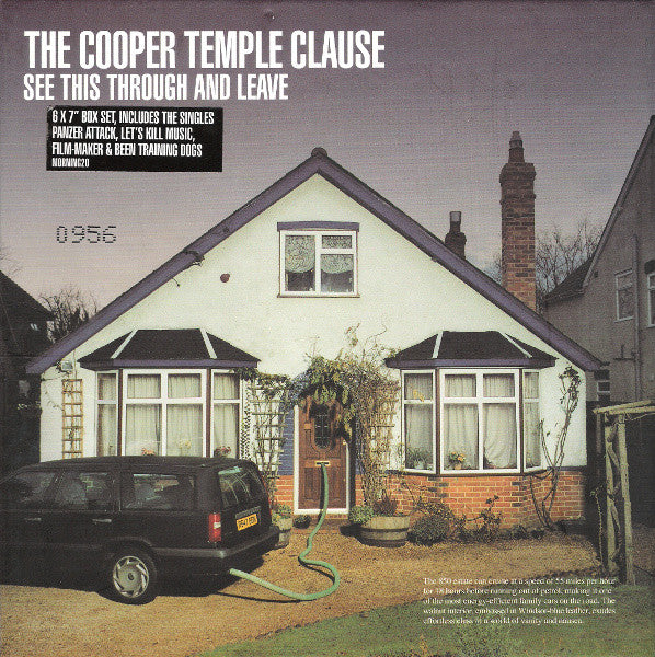 The Cooper Temple Clause - See This Through And Leave(5x7" + 7", S/...