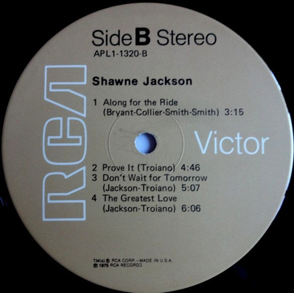 Shawne Jackson - Shawne Jackson (LP, Album)