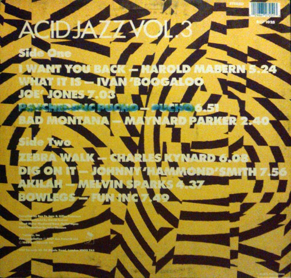 Various - Acid Jazz Vol. 3 (LP, Comp)