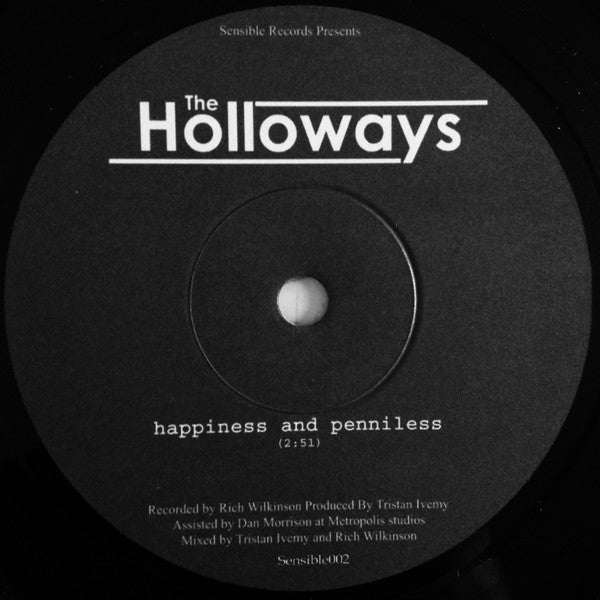 The Holloways - Happiness And Penniless (7"", Single)