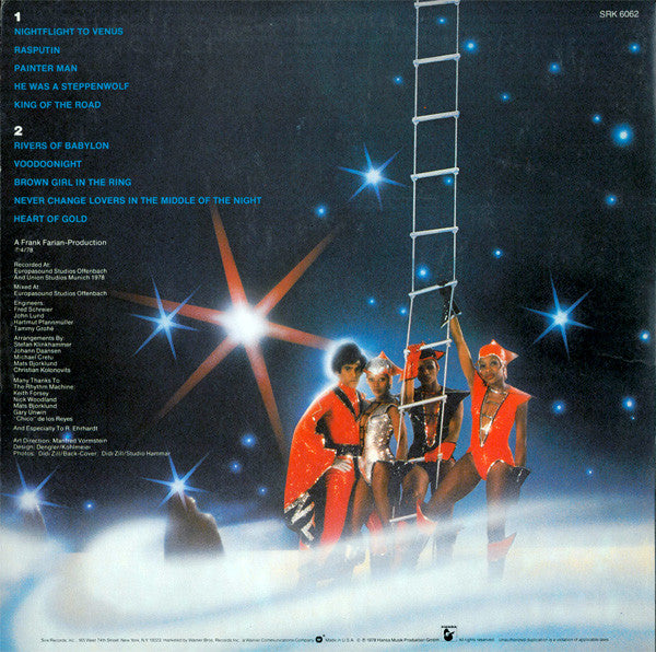 Boney M. - Nightflight To Venus (LP, Album, Gat)